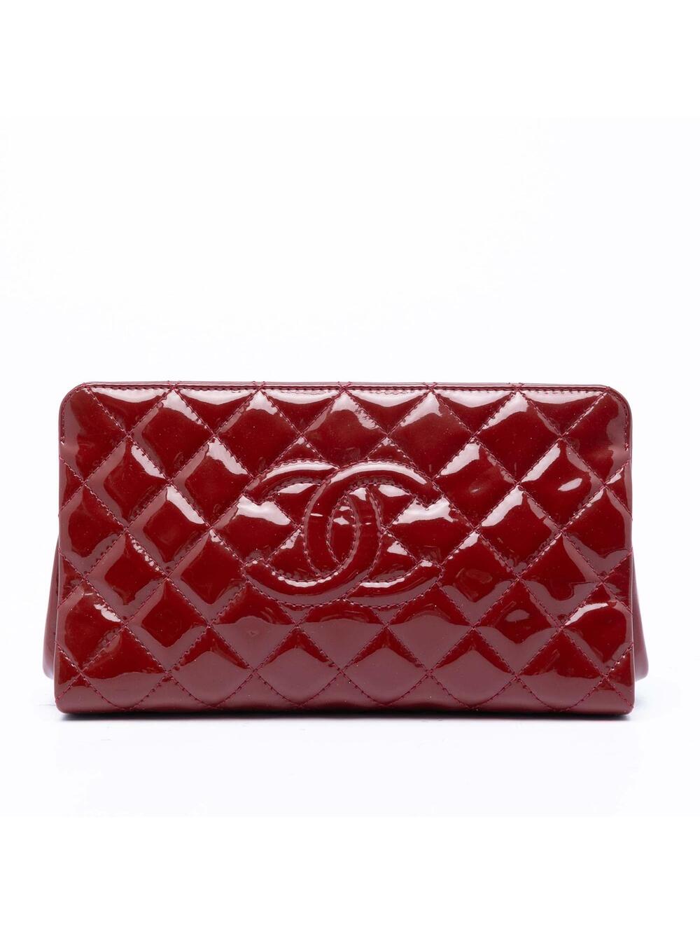 Chanel Cc Quilted Patent Timeless #284223C12B